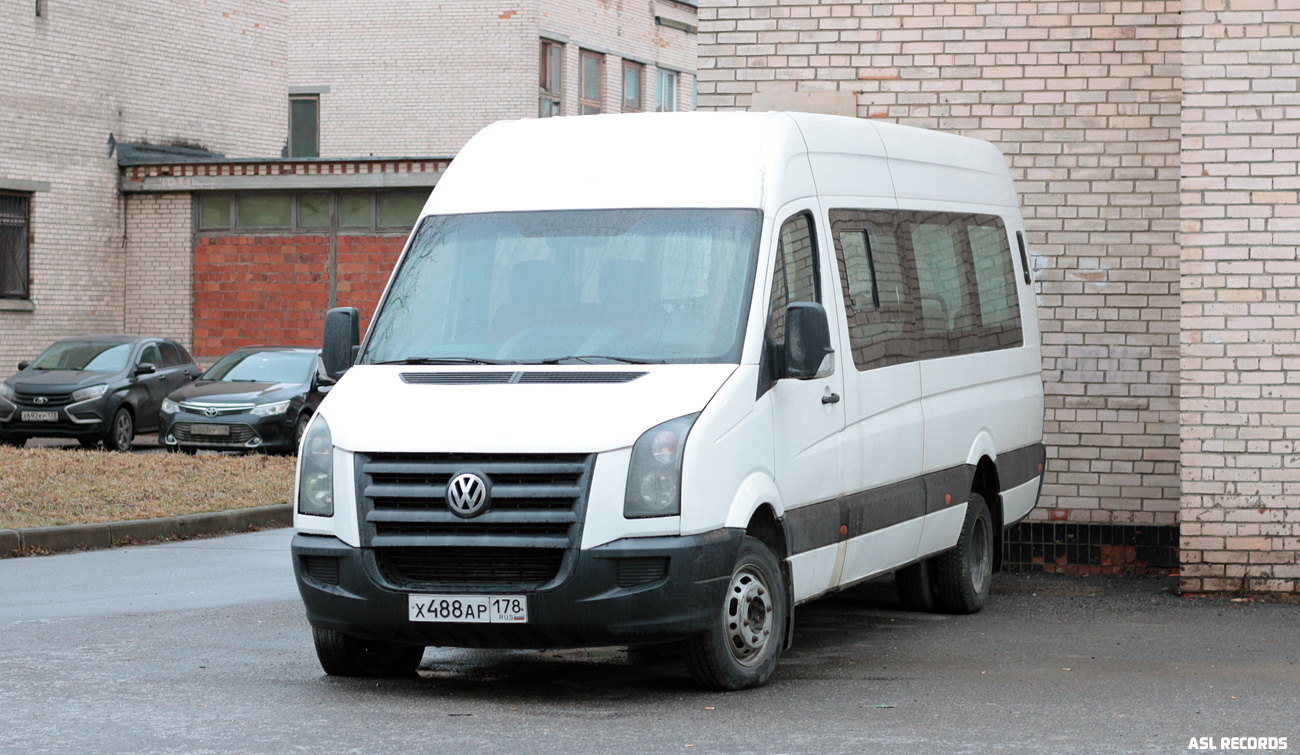 Санкт-Петербург, БТД-2219 (Volkswagen Crafter) № Х 488 АР 178