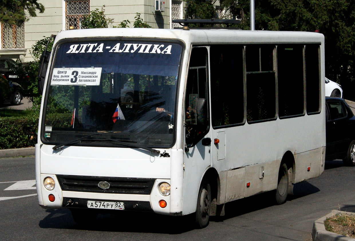 Республика Крым, Богдан А06900 № А 574 РУ 82