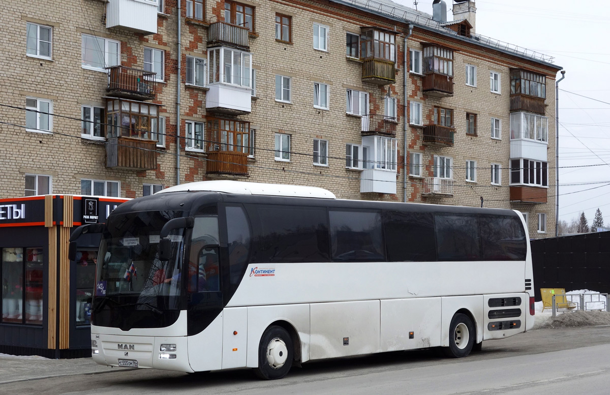 Свердловская область, MAN R07 Lion's Coach RHC444 № С 555 ОМ 96