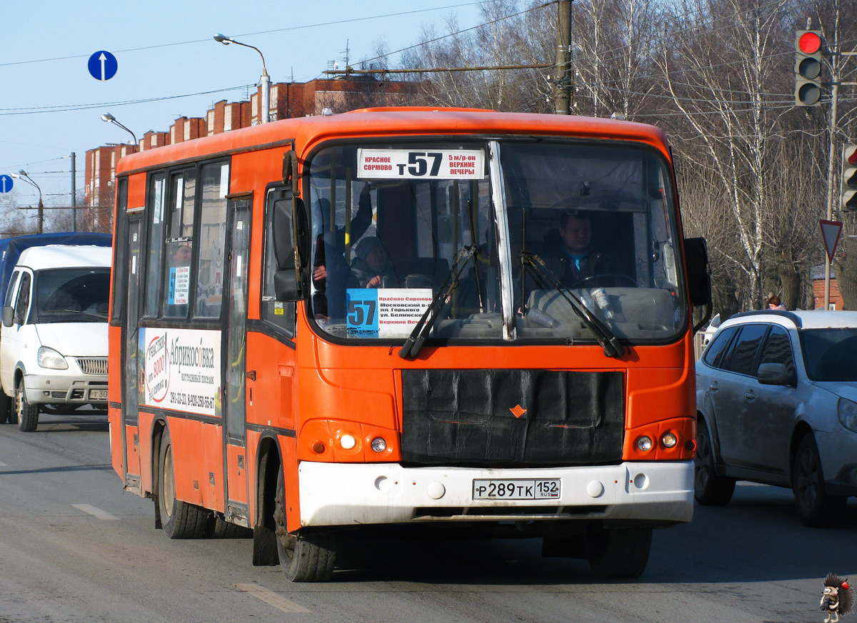 Нижегородская область, ПАЗ-320402-05 № Р 289 ТК 152