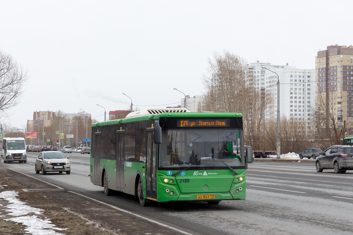 Тюменская область, ЛиАЗ-5292.65 № 2189