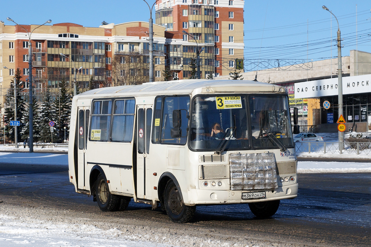 Архангельская область, ПАЗ-32054 № М 369 ОН 29