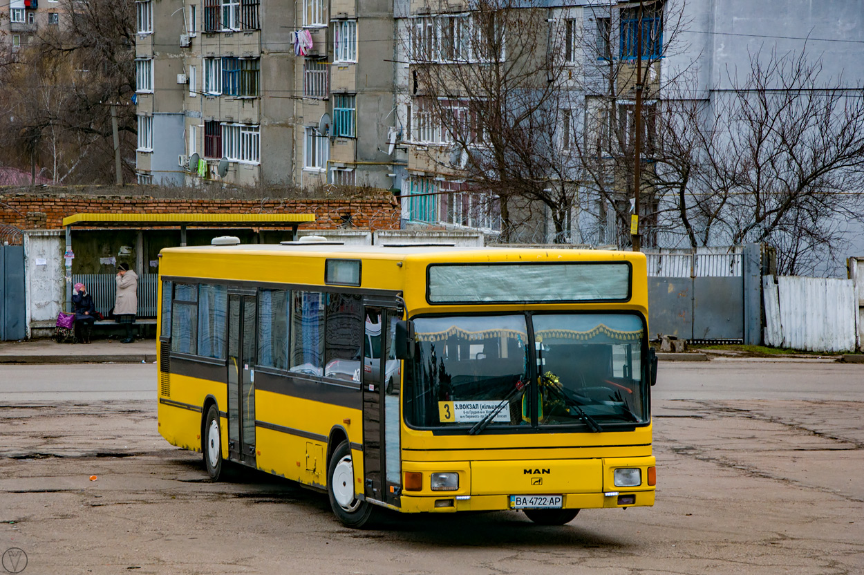 Кировоградская область, MAN A12 EL202 № BA 4722 AP