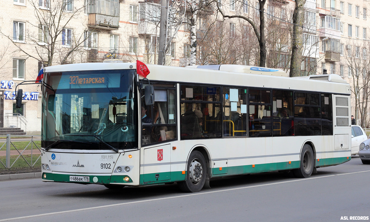 Санкт-Петербург, МАЗ-203.085 № 8102