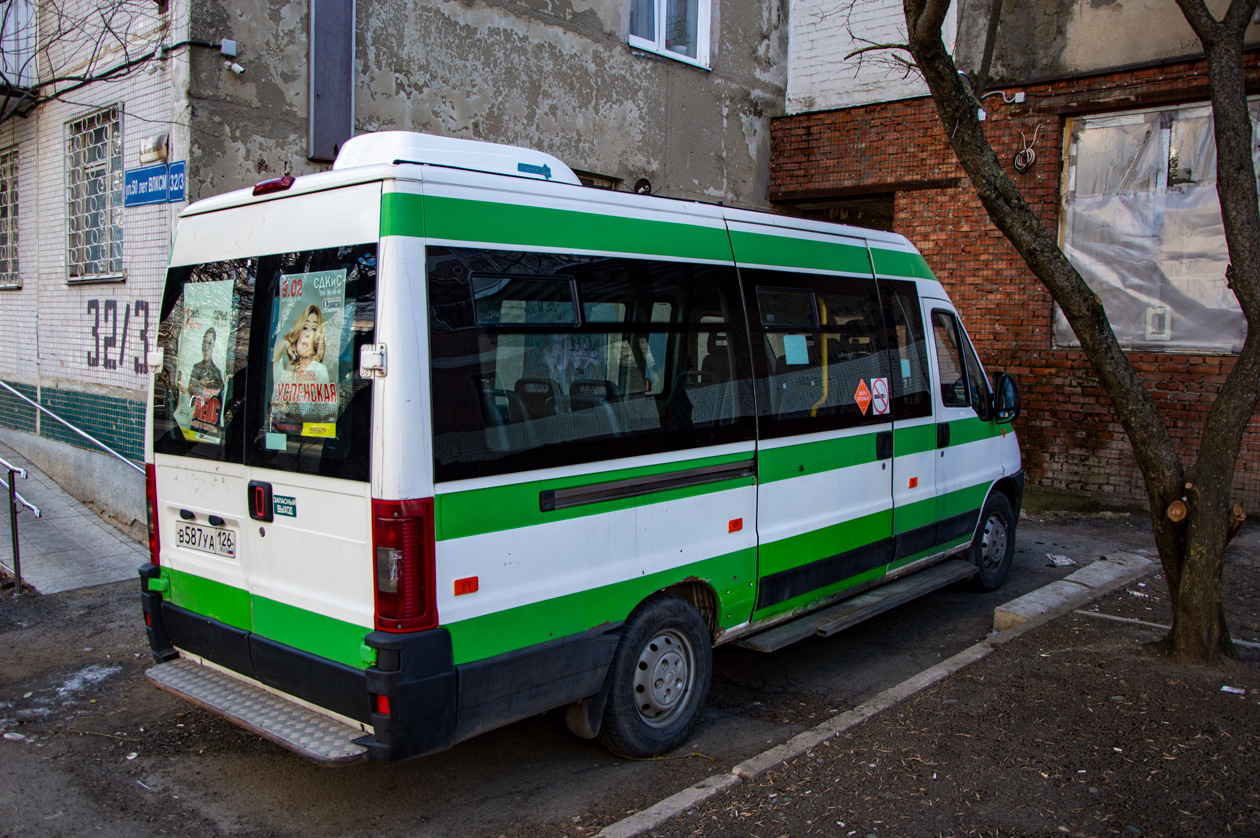 Ставропольский край, FIAT Ducato 244 CSMMC-RLL, -RTL № В 587 УА 126