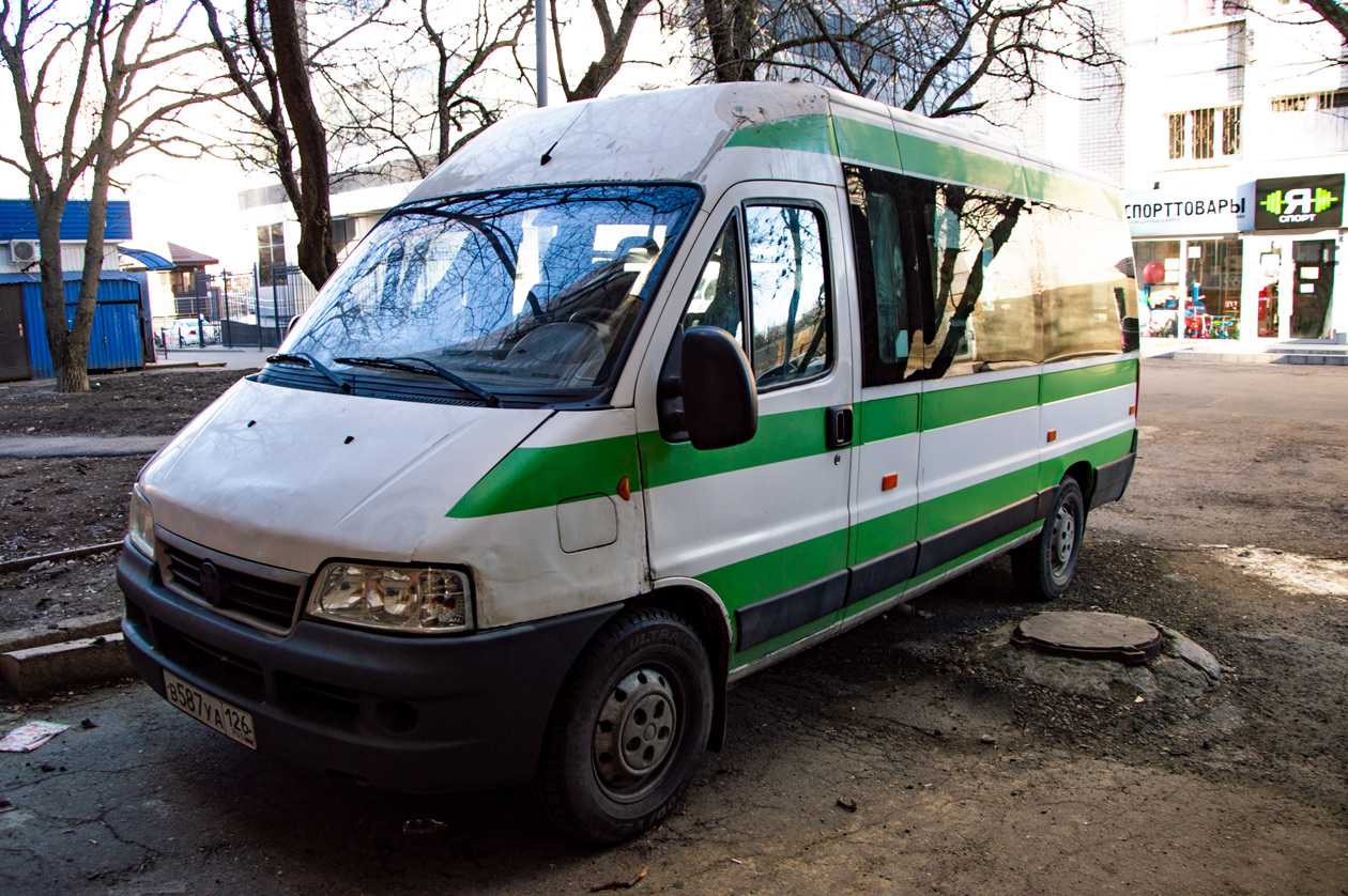 Ставропольский край, FIAT Ducato 244 CSMMC-RLL, -RTL № В 587 УА 126