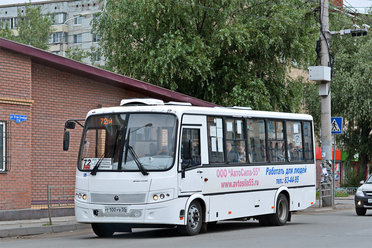 Omsk region, PAZ-320412-05 "Vector" Nr. 2081