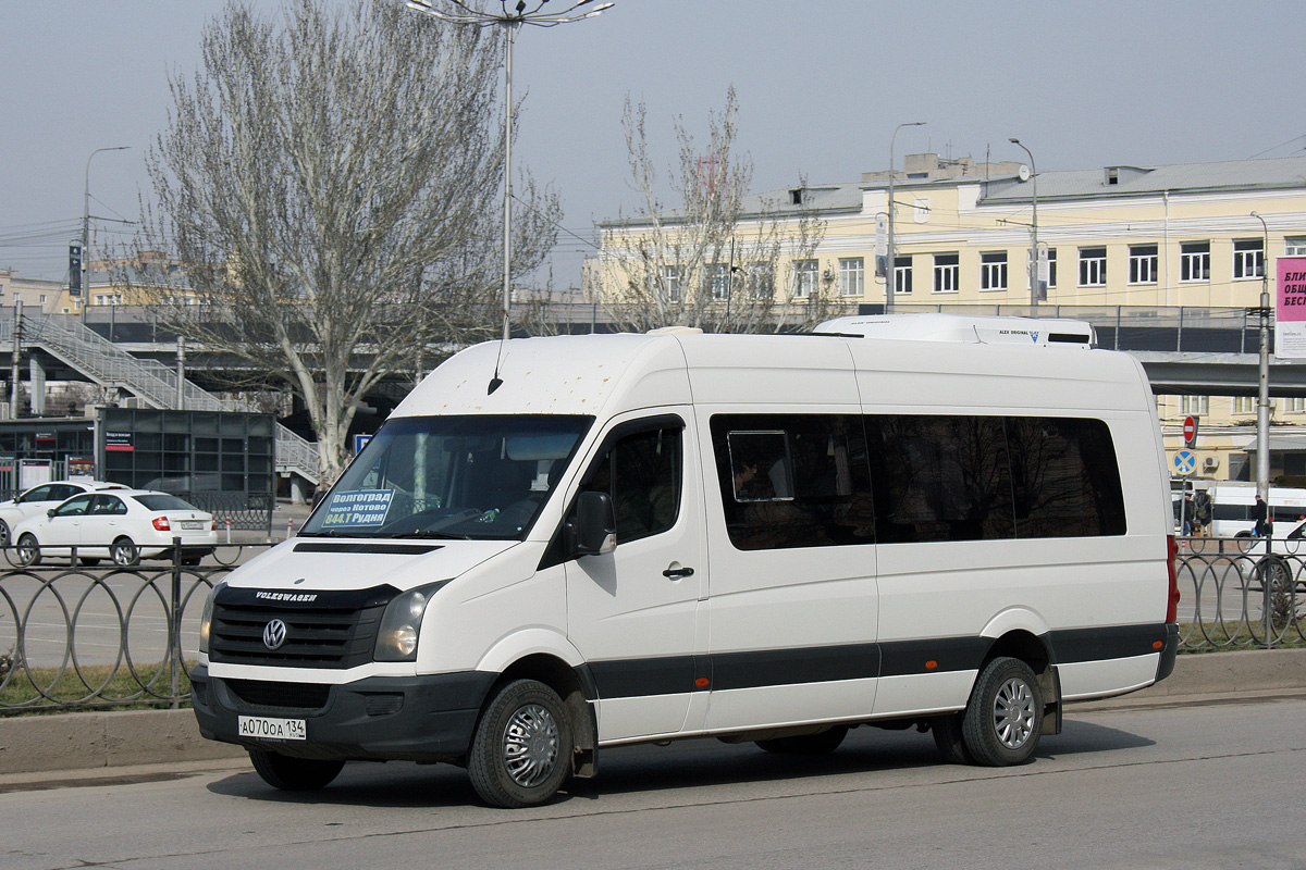 Волгоградская область, Луидор-223702 (Volkswagen Crafter) № А 070 ОА 134 —  Фото — Автобусный транспорт