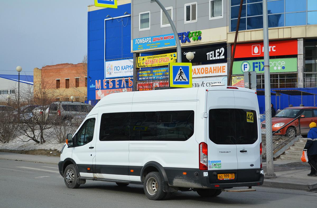 Тюменская область, Ford Transit FBD [RUS] (Z6F.ESG.) № АО 999 72