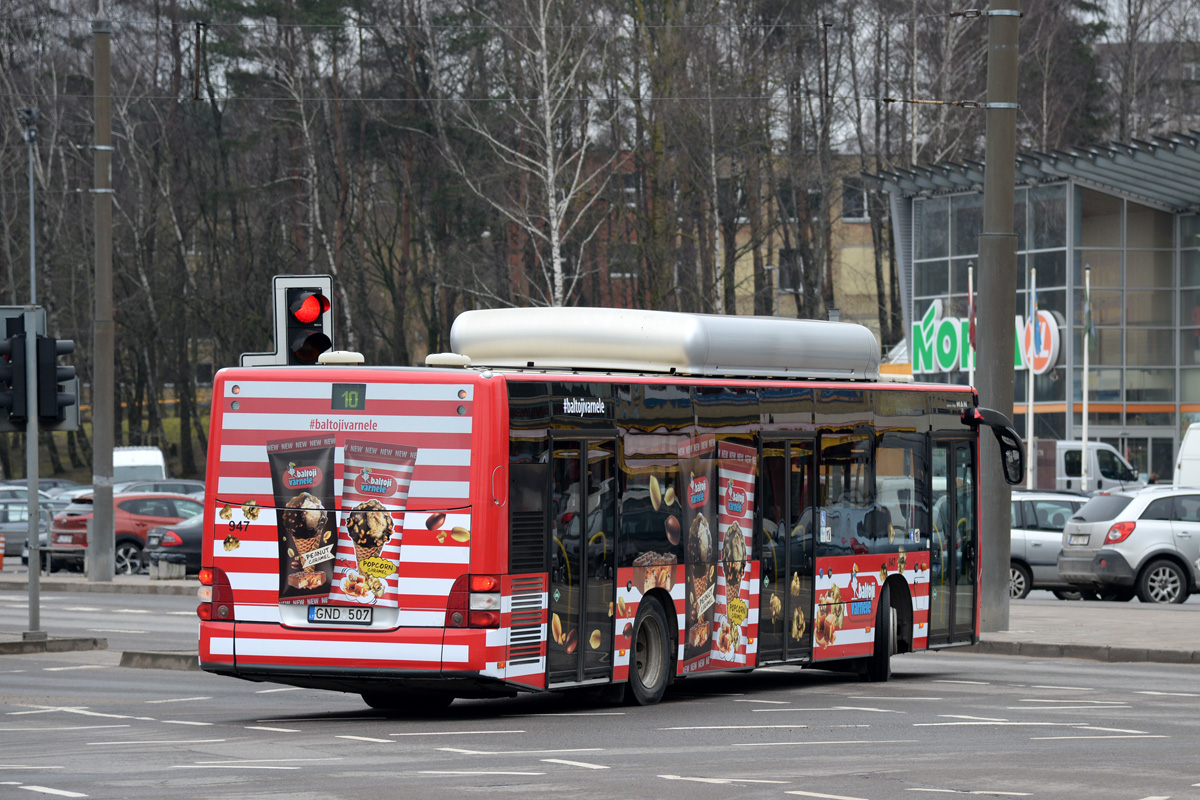 Літва, MAN A21 Lion's City NL273 CNG № 947