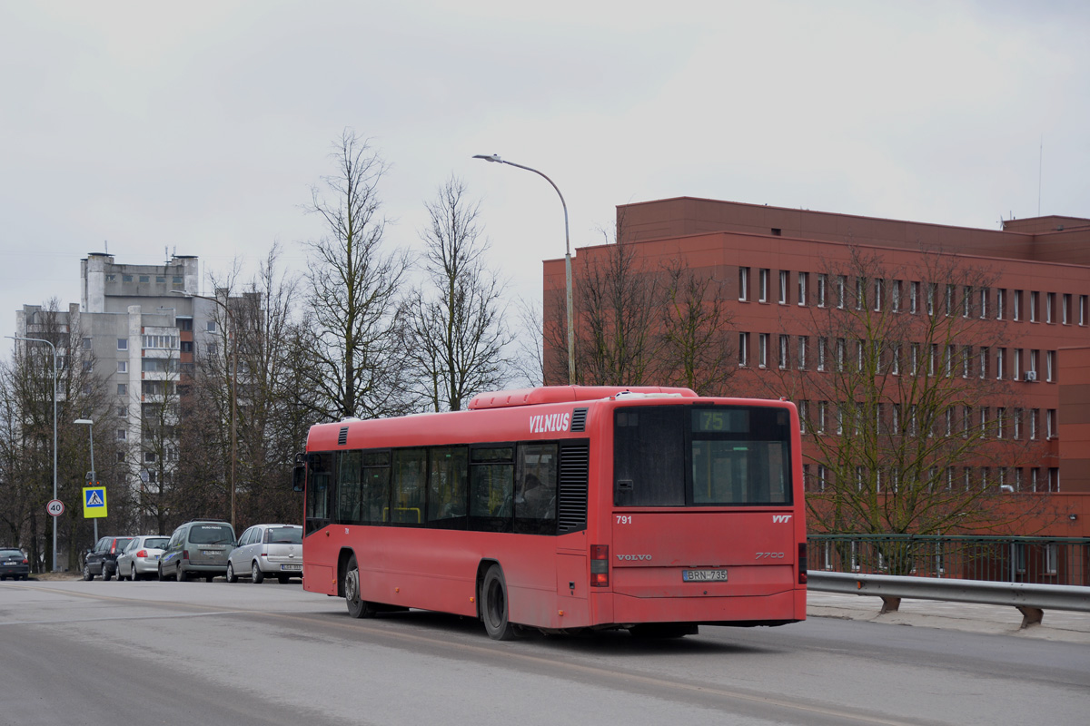 Литва, Volvo 7700 № 791