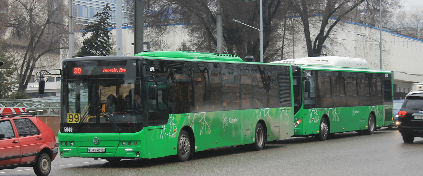 Алматы, Golden Dragon XML6125CR № 5049