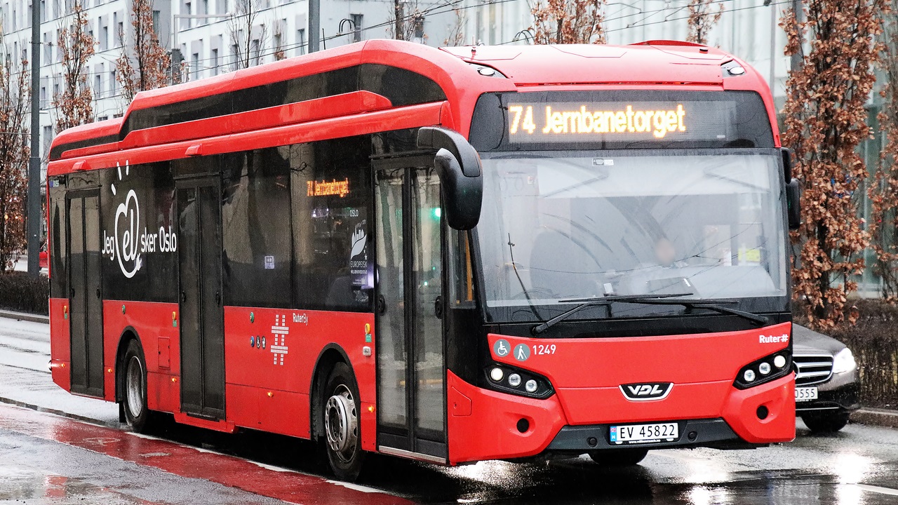 Норвегия, VDL Citea SLF-120 Electric № 1249