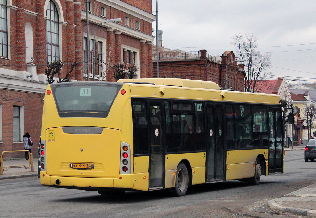 Вологодская область, Scania OmniLink II (Скания-Питер) № АК 111 35