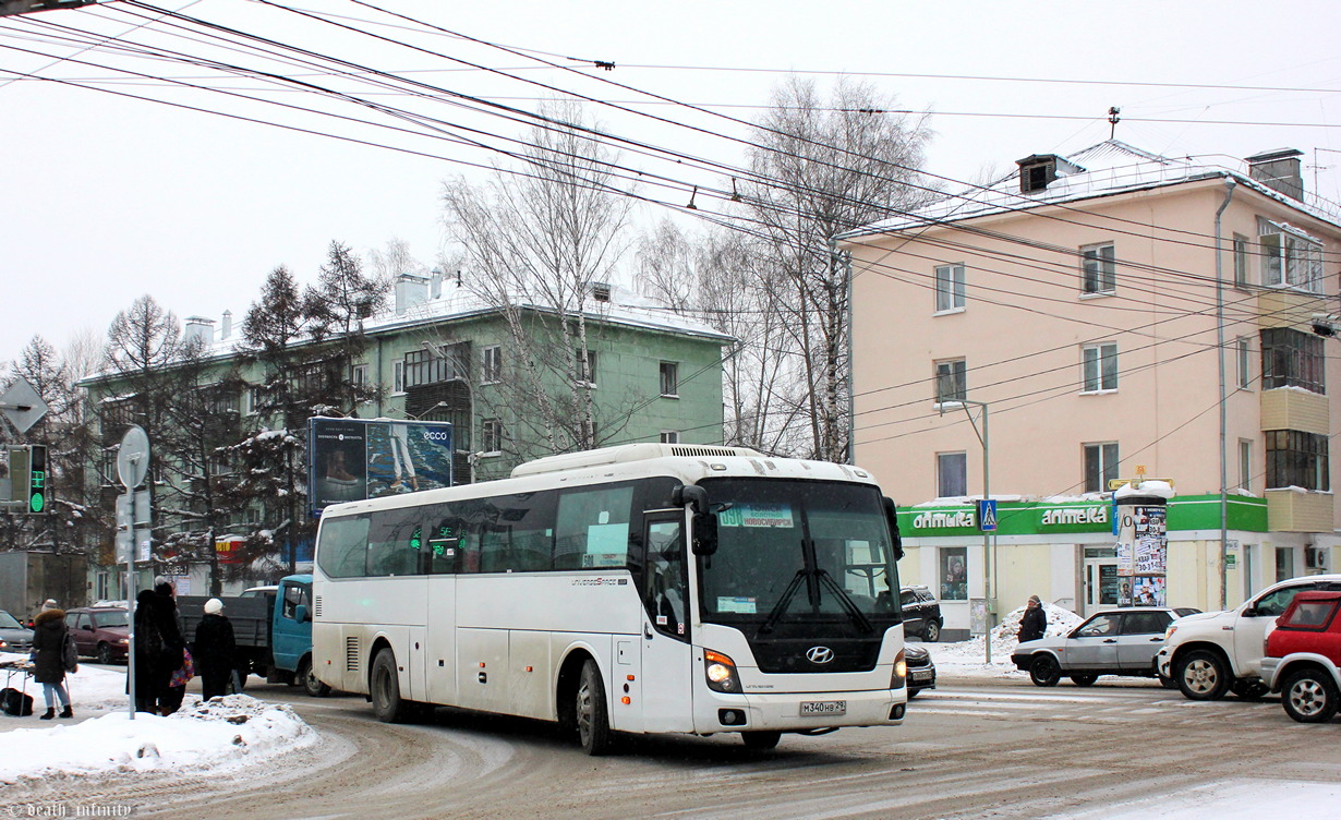 Новосибирская область, Hyundai Universe Space Luxury № М 340 НВ 29