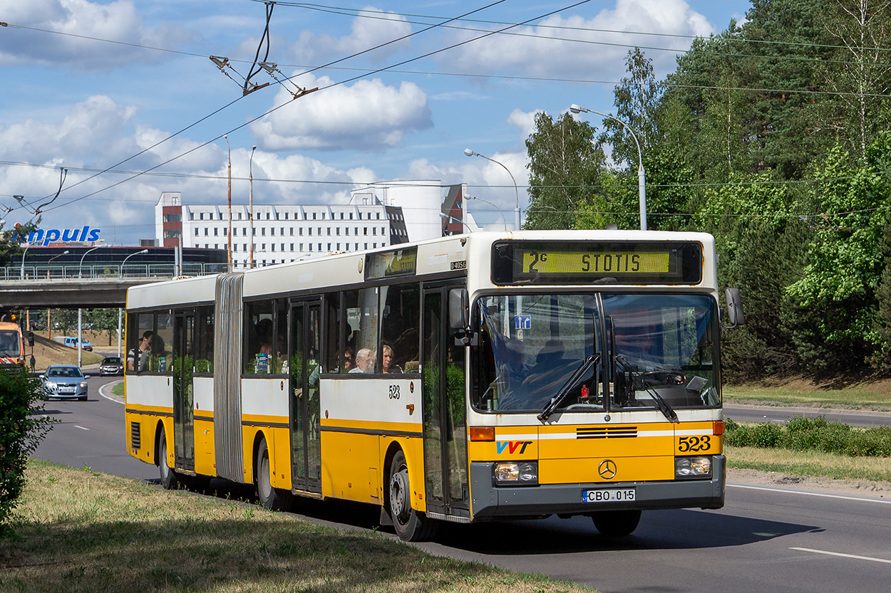 Литва, Mercedes-Benz O405G № 523