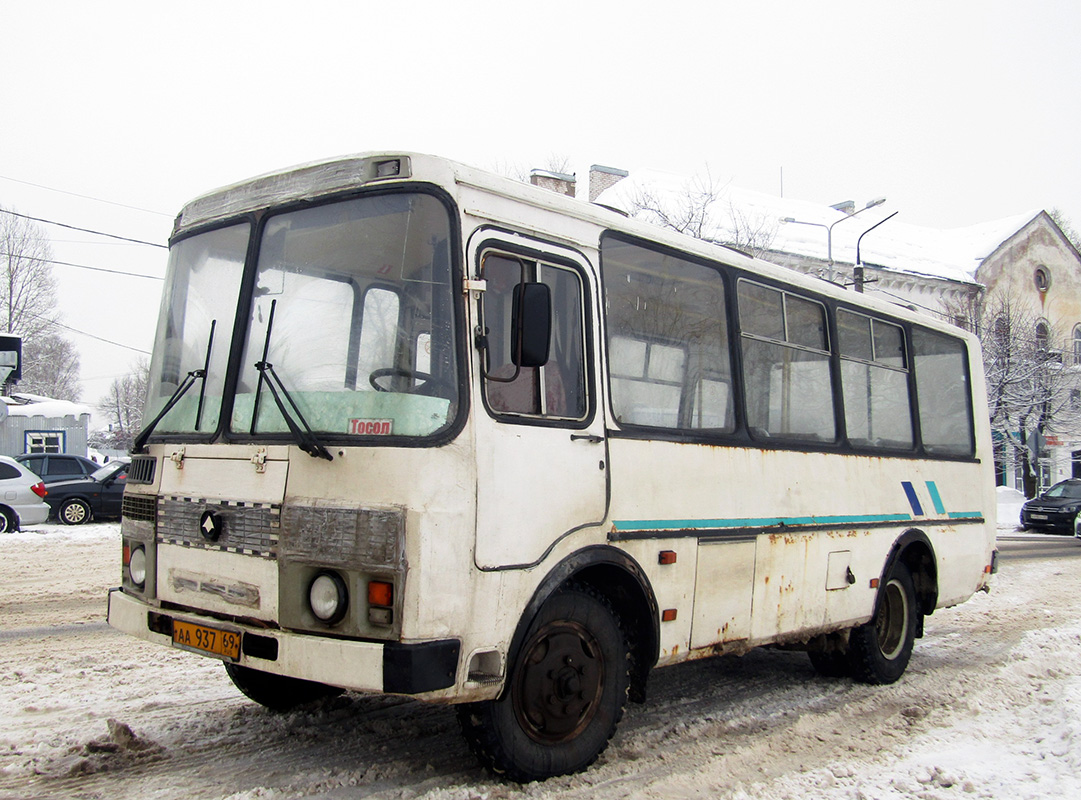 Тверская область, ПАЗ-32053 № АА 937 69