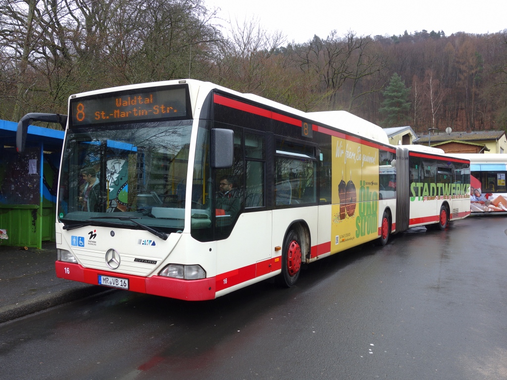 Гессен, Mercedes-Benz O530G Citaro G CNG № 16