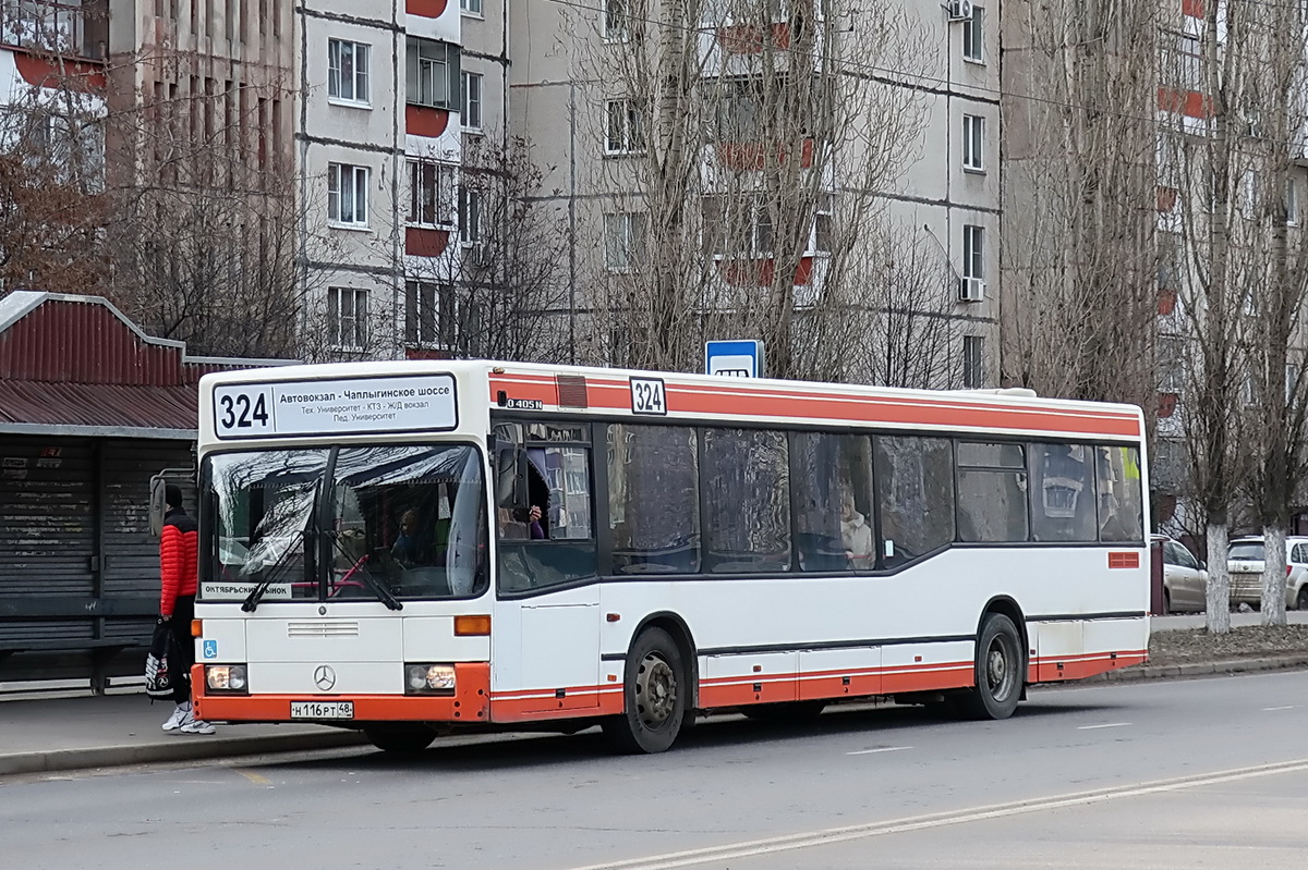 Липецкая область, Mercedes-Benz O405N2 № Н 116 РТ 48