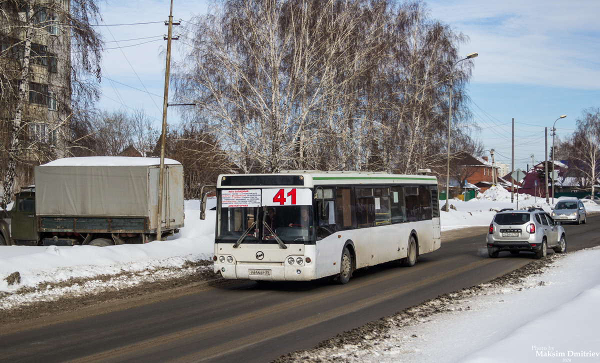 Novosibirsk region, LiAZ-5292.20 Nr. У 644 ВР 55