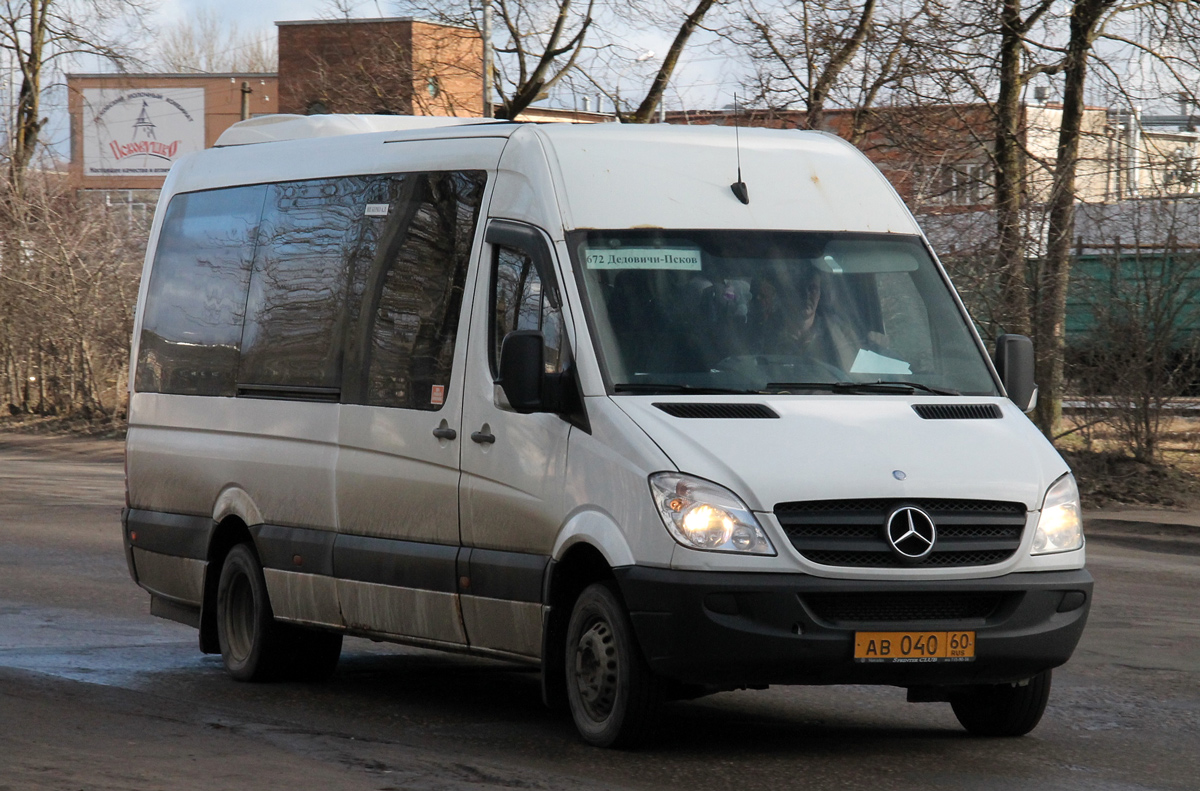 Псковская область, Mercedes-Benz Sprinter W906 515CDI № АВ 040 60