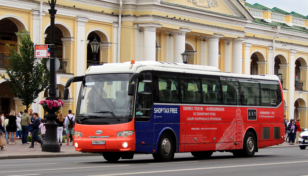 Sankt Petersburg, Heke JAC HK6120 Nr У 186 ЕТ 178