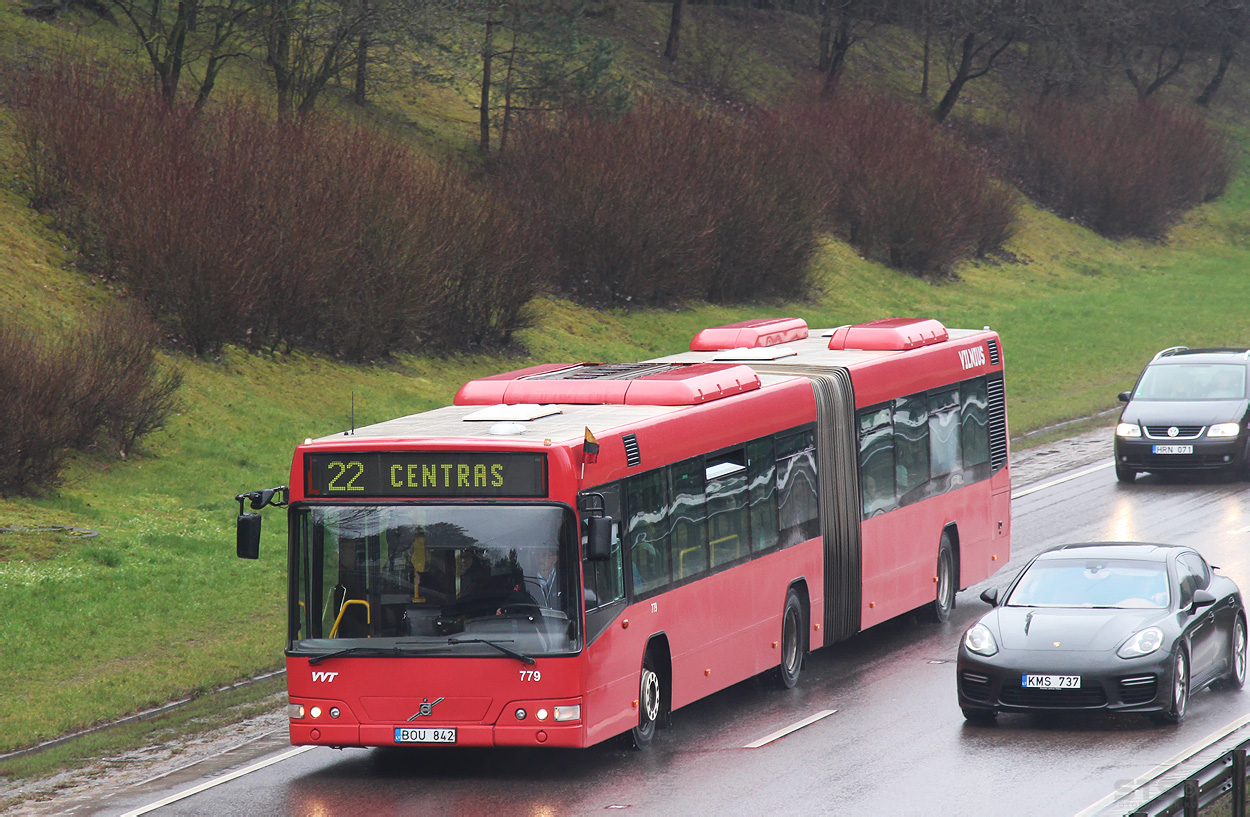 Литва, Volvo 7700A № 779