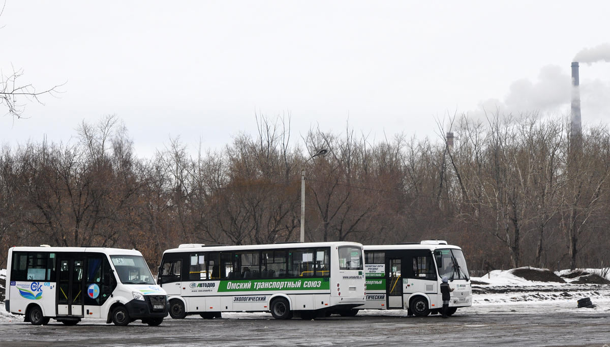 Omsk region, Luidor-2250DS (GAZ Next) # 632; Omsk region — Bus stops