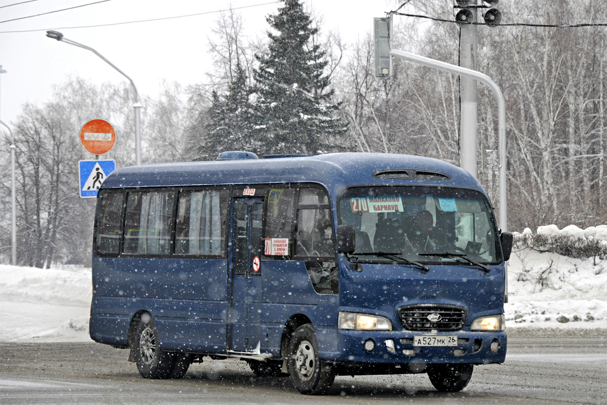 Алтайский край, Hyundai County Deluxe № А 527 МК 26