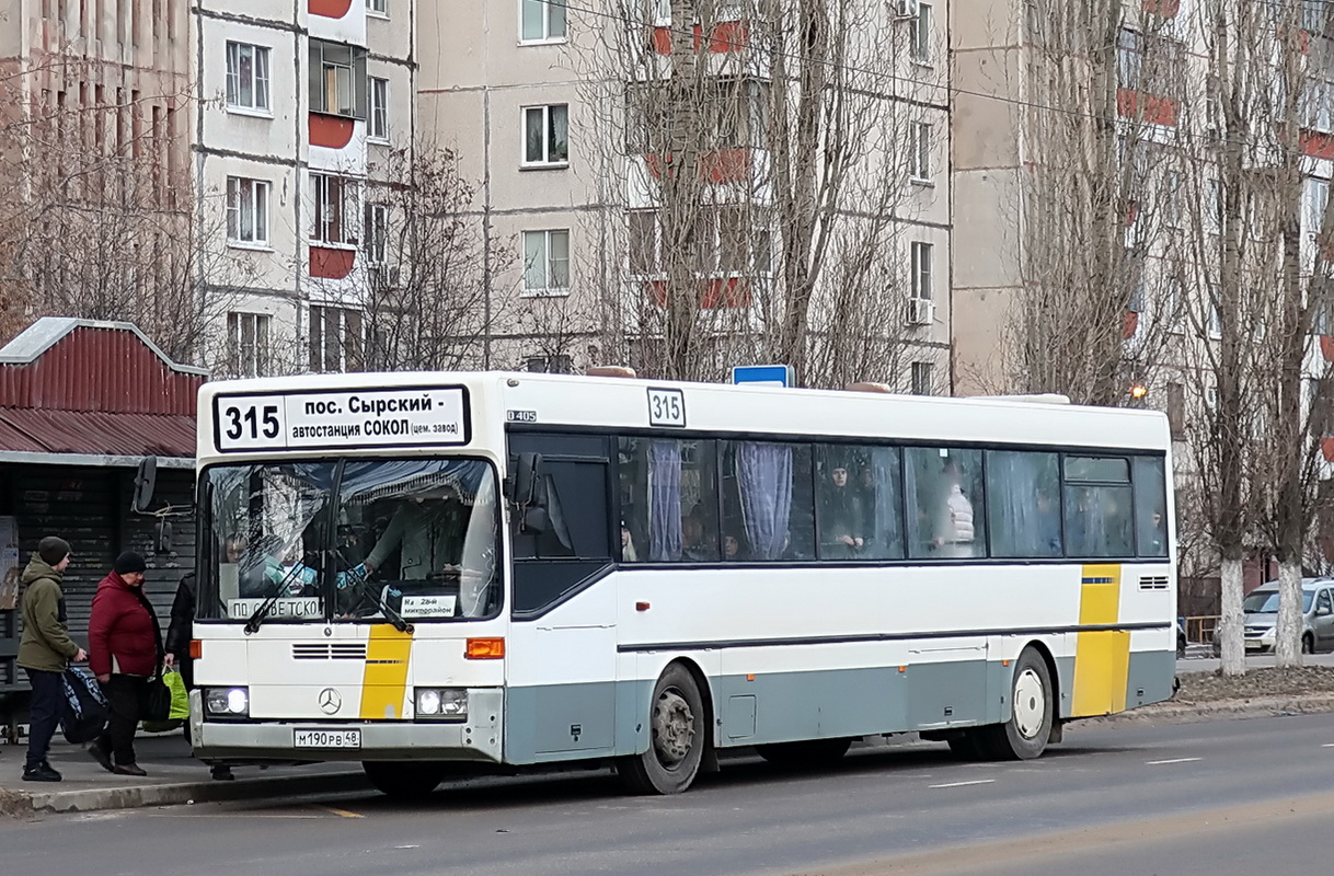 Липецкая область, Mercedes-Benz O405 № М 190 РВ 48