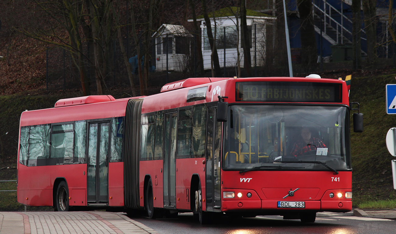 Литва, Volvo 7700A № 741