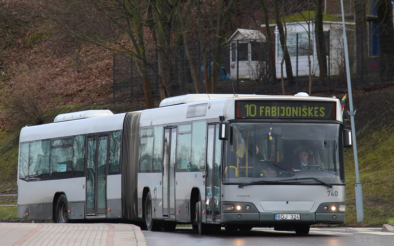 Литва, Volvo 7700A № 740