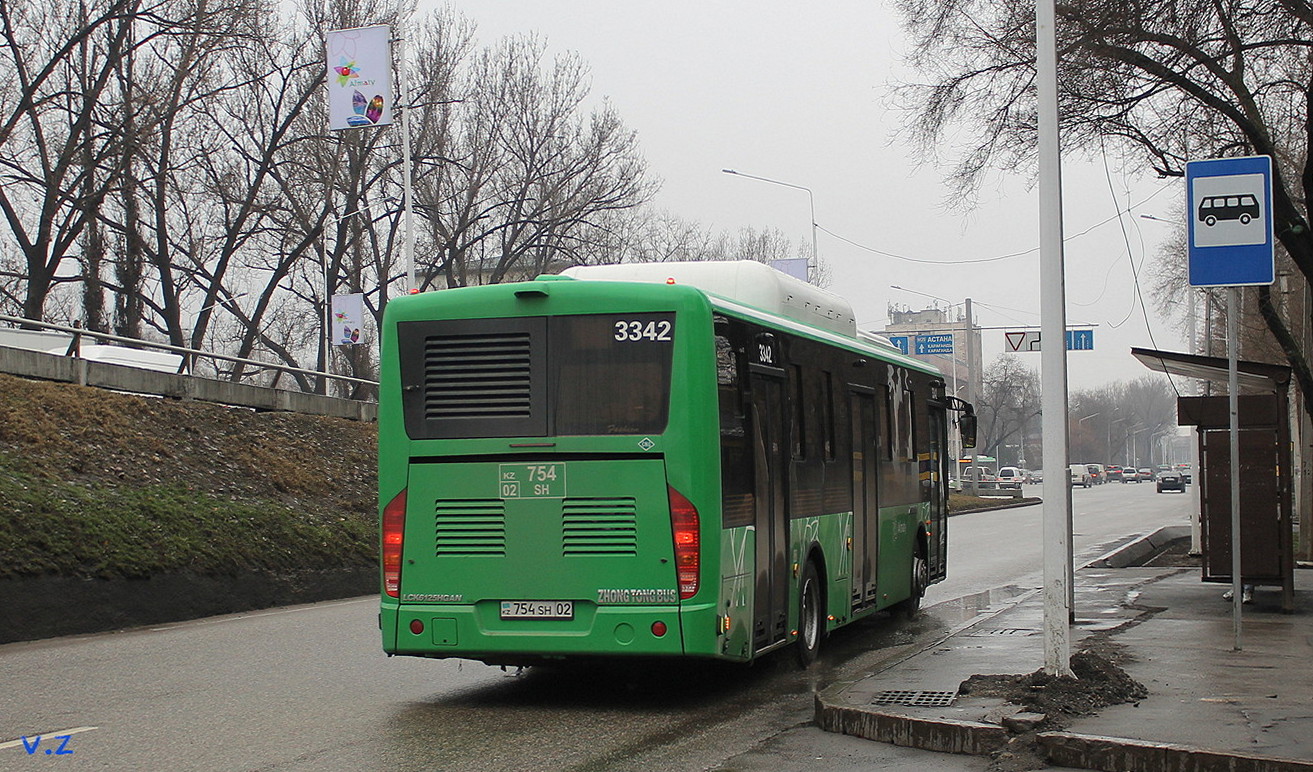 Алматы, Zhong Tong LCK6125HGAN № 3342