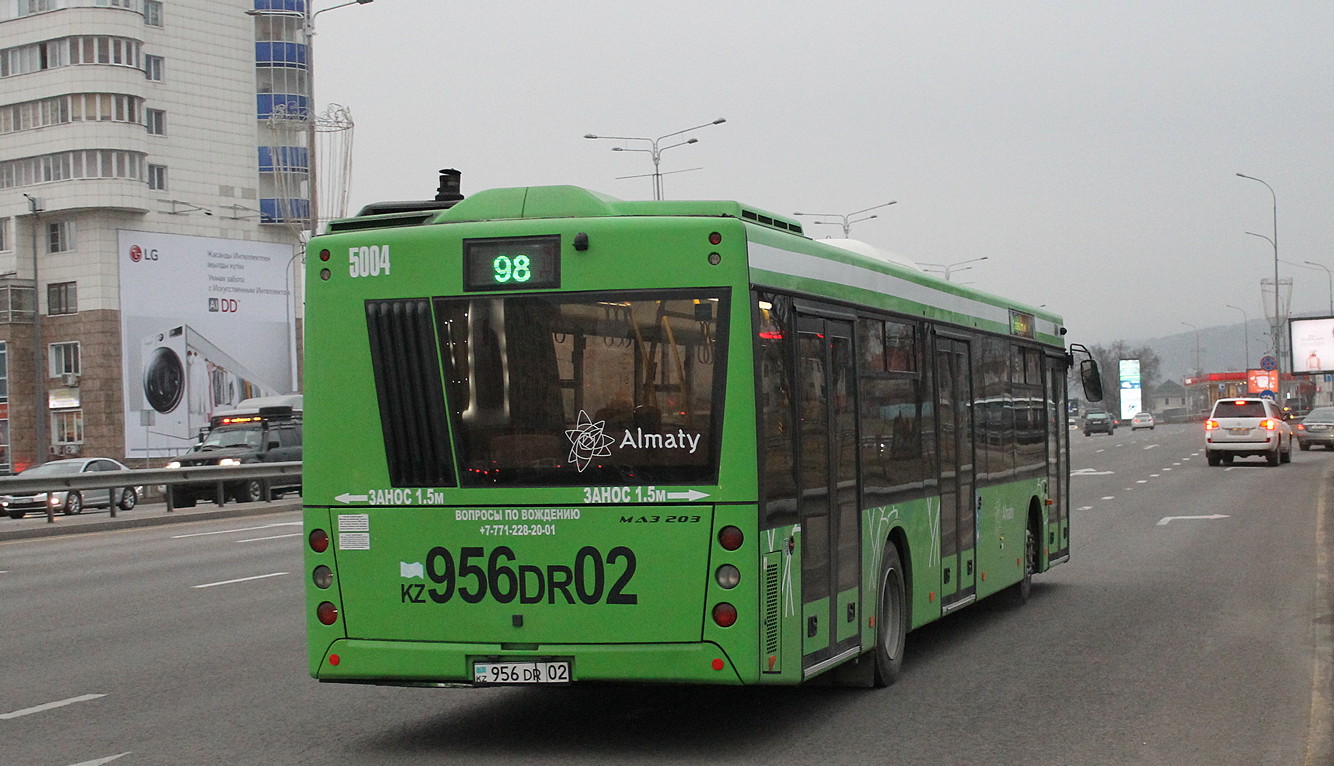 Almaty, MAZ-203.069 # 5004