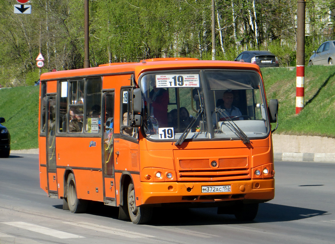 Нижегородская область, ПАЗ-320402-05 № М 372 АС 152