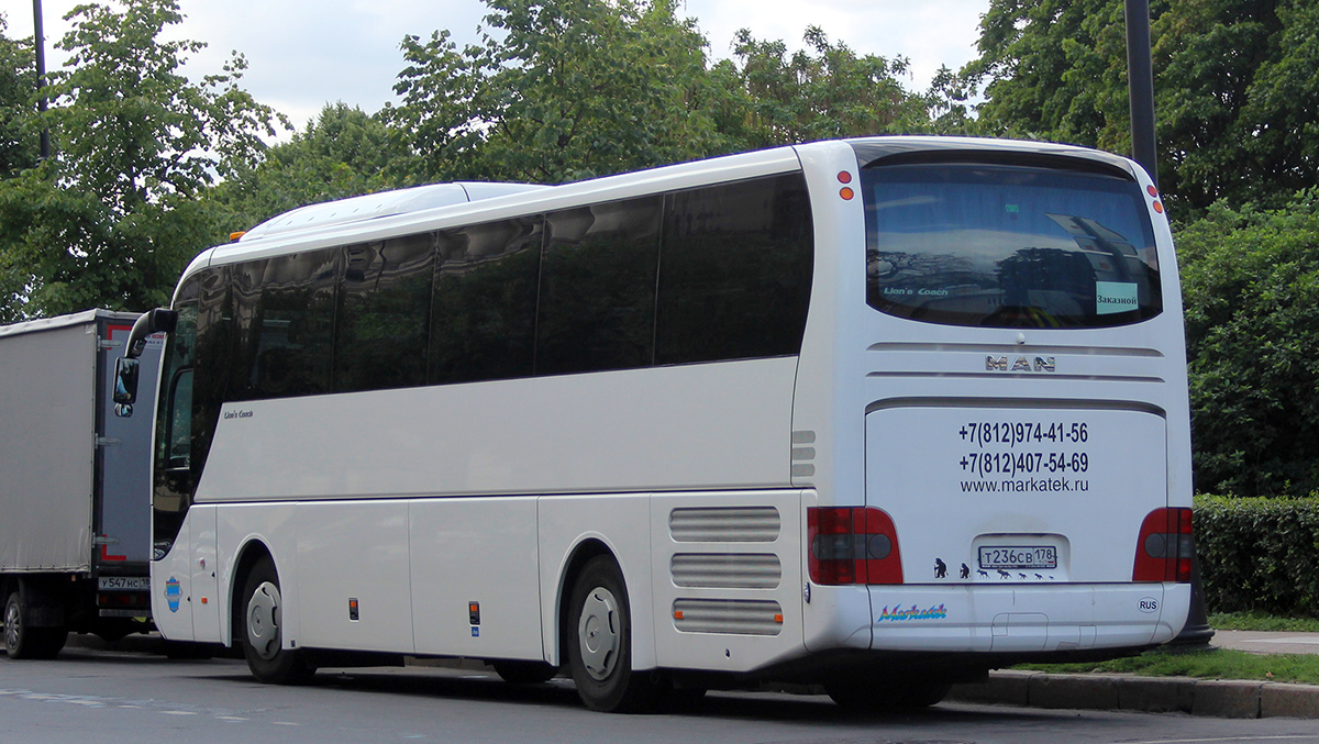 Санкт-Петербург, MAN R07 Lion's Coach RHC444 № Т 236 СВ 178