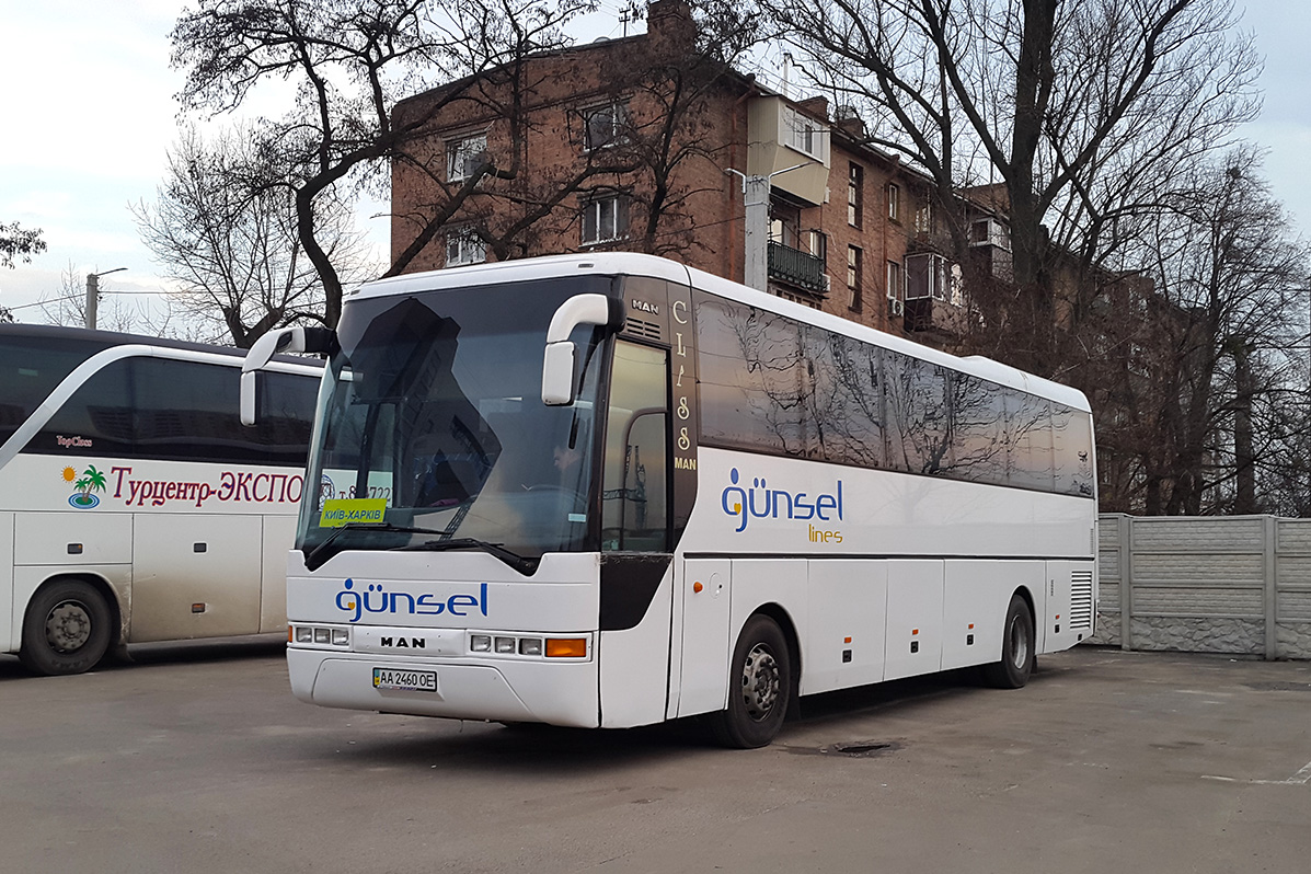 Киев, MAN A13 S2000 № AA 2460 OE