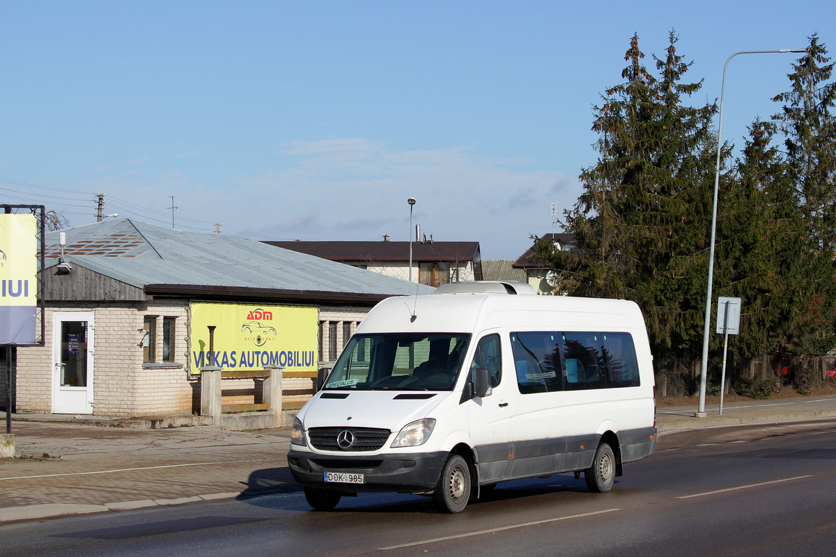 Литва, Mercedes-Benz Sprinter W906 315CDI № DOK 985