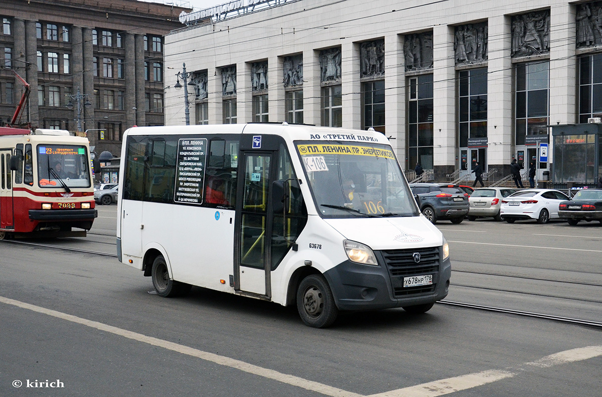 Санкт-Петербург, ГАЗ-A64R42 Next № У 678 НР 178