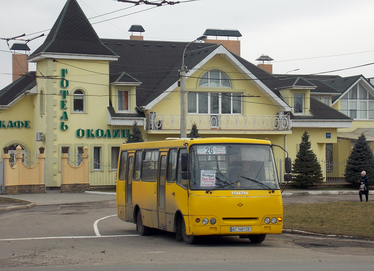 Волынская область, Богдан А09202 № AC 1481 CE