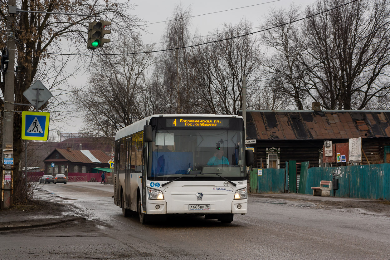 Ярославская область, ЛиАЗ-4292.60 (1-2-1) № 501