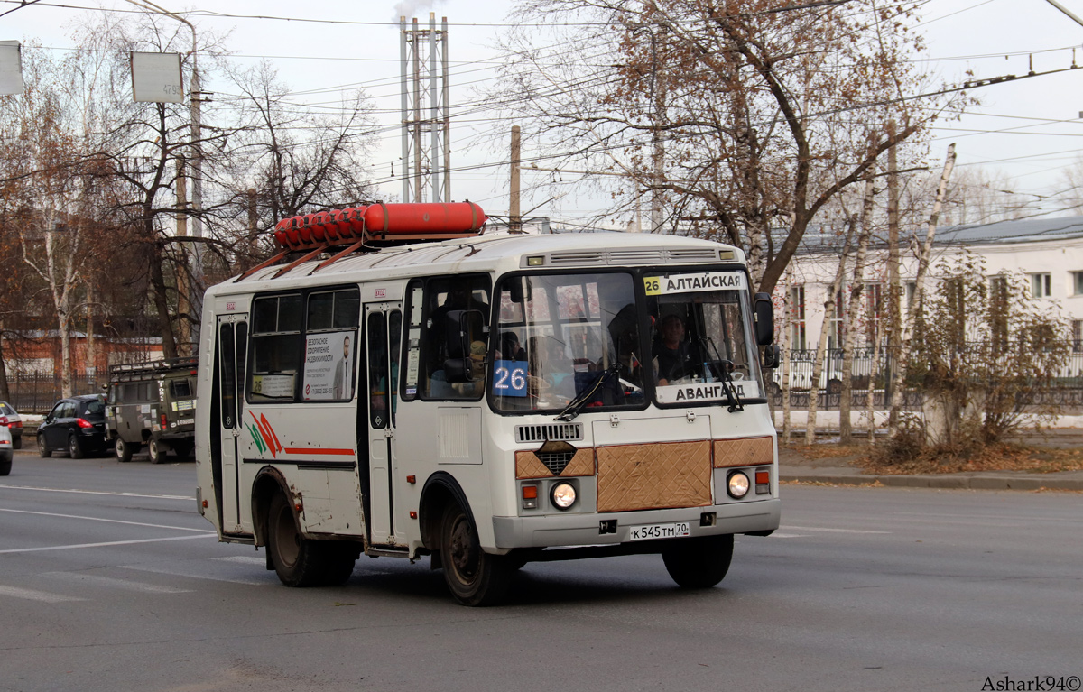 Томская область, ПАЗ-32054 № К 545 ТМ 70