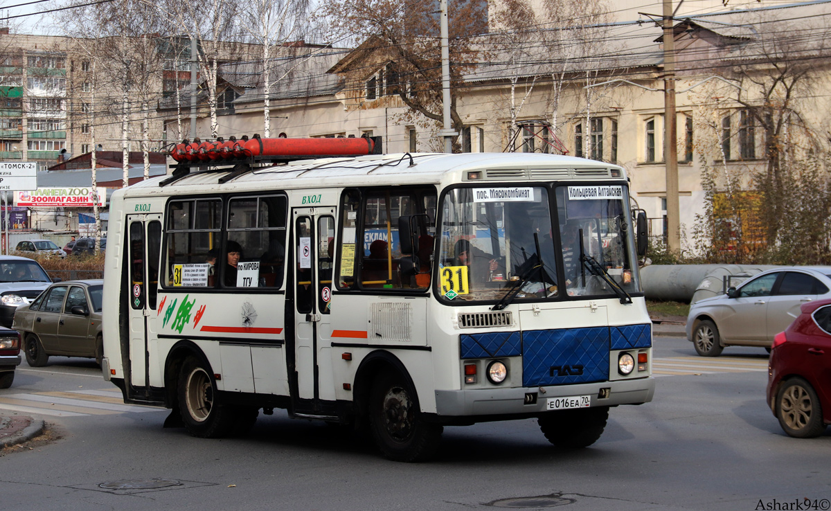 Томская область, ПАЗ-32054 № Е 016 ЕА 70 — Фото — Автобусный транспорт