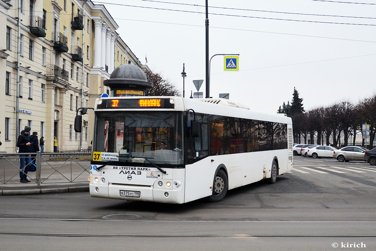 Санкт-Петербург, ЛиАЗ-5292.65 № В 375 УС 198