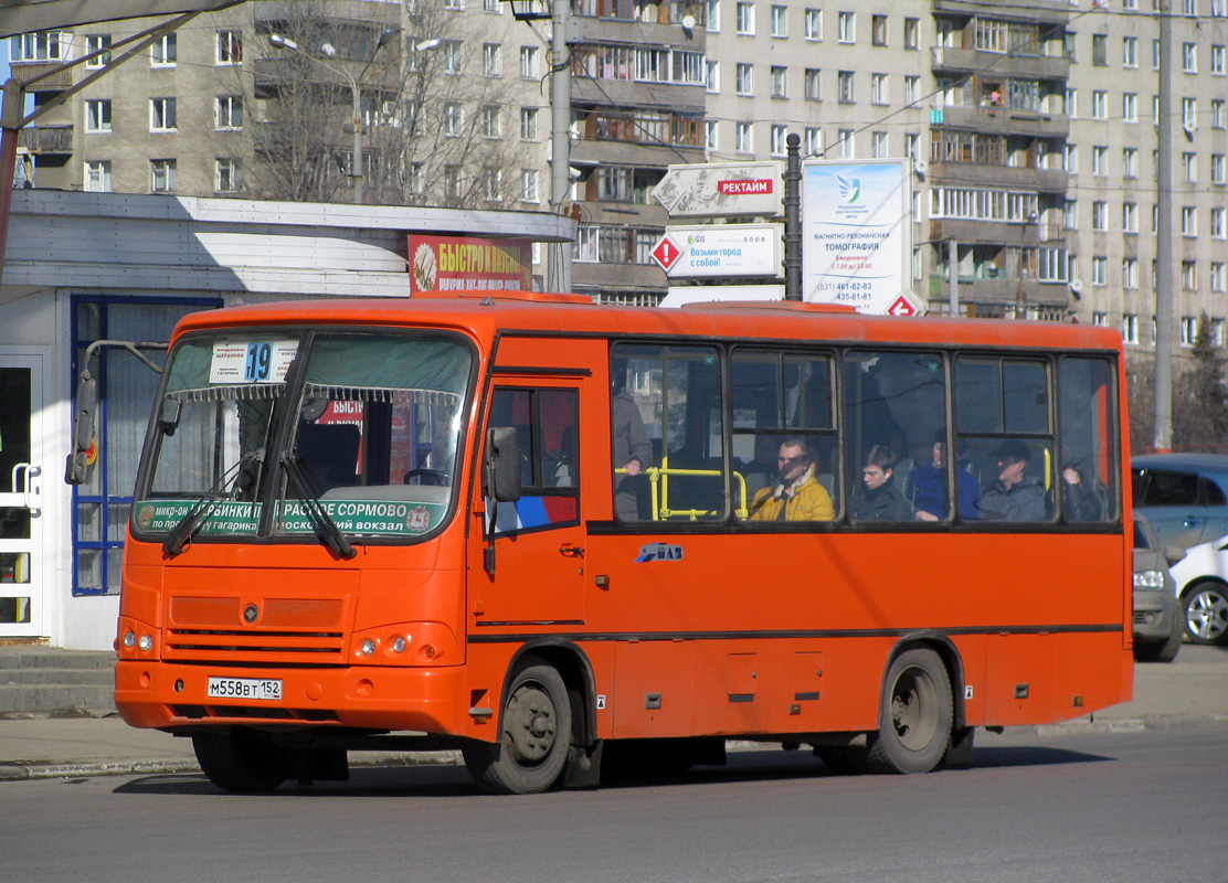 Нижегородская область, ПАЗ-320402-05 № М 558 ВТ 152