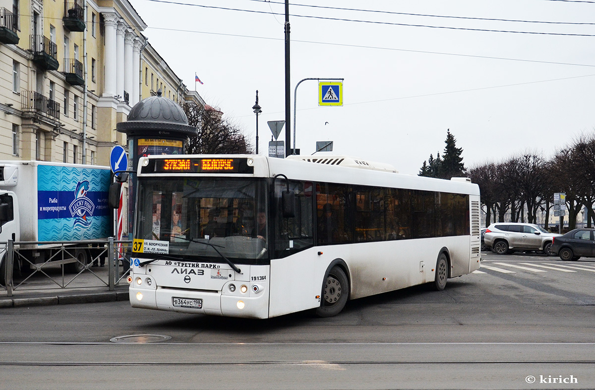 Санкт-Петербург, ЛиАЗ-5292.65 № В 364 УС 198