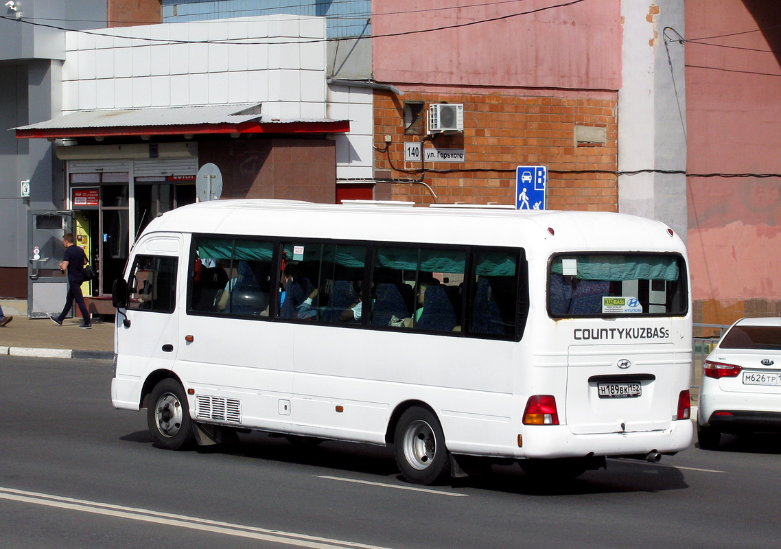 Нижегородская область, Hyundai County Kuzbass № Н 189 ВК 152