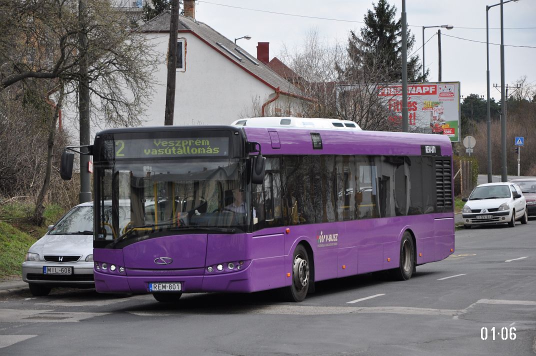 Венгрия, Solaris Urbino III 12 № REM-801