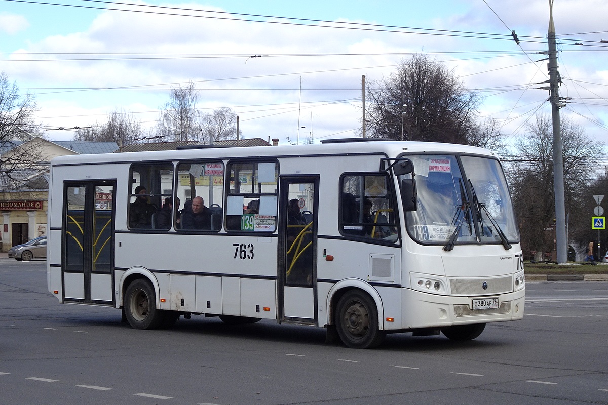 Ярославская область, ПАЗ-320414-04 "Вектор" (1-2) № 763