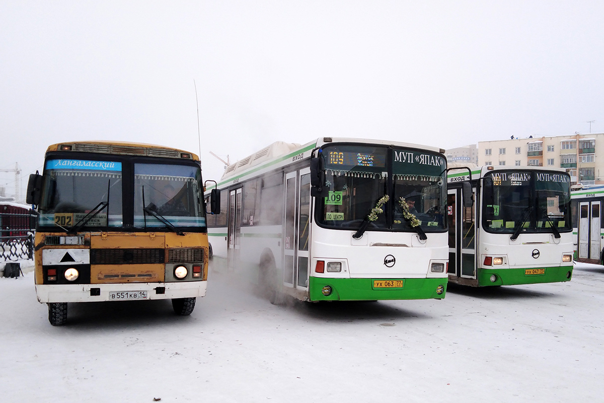 Саха (Якутия), ПАЗ-32053-60 № В 551 КВ 14; Саха (Якутия) — Автовокзалы, автостанции, конечные остановки и станции